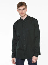 Koszula Męska Lee Button Down Długi Rękaw Bottle Green L880TPBB